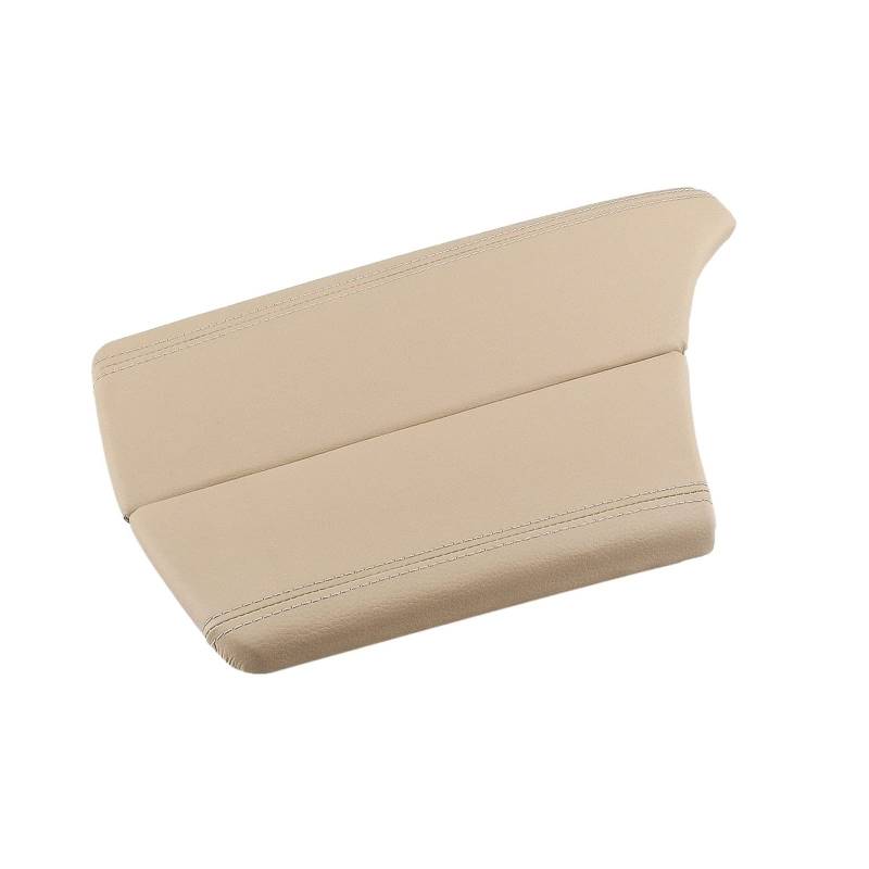 Kompatibel for BMW F10 F11 F18 2010–2017 5er-Serie, beigefarbenes Leder, Abdeckung for die Mittelkonsole des Autos, Querlenker, Restbrett, Deckelschild(BEIGE) von VEXRLUHS