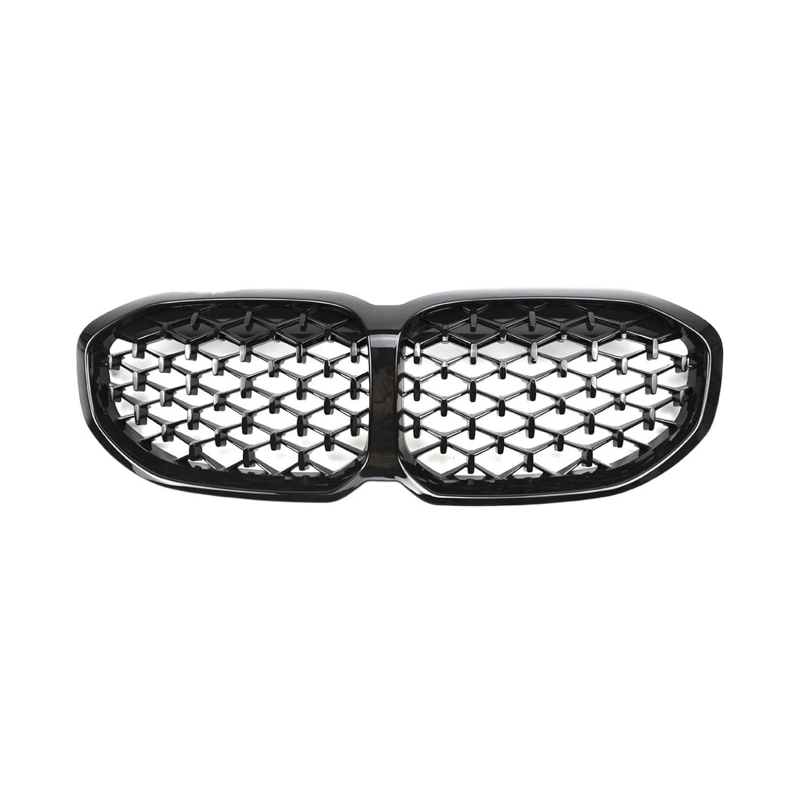 Kompatibel for BMW F40 1er-Serie 2020+ Auto-Frontgrill Nieren-Stoßstangengrill Black Diamond Style Racing Grills Ersatzteile Auto-Styling(Black) von VEXRLUHS