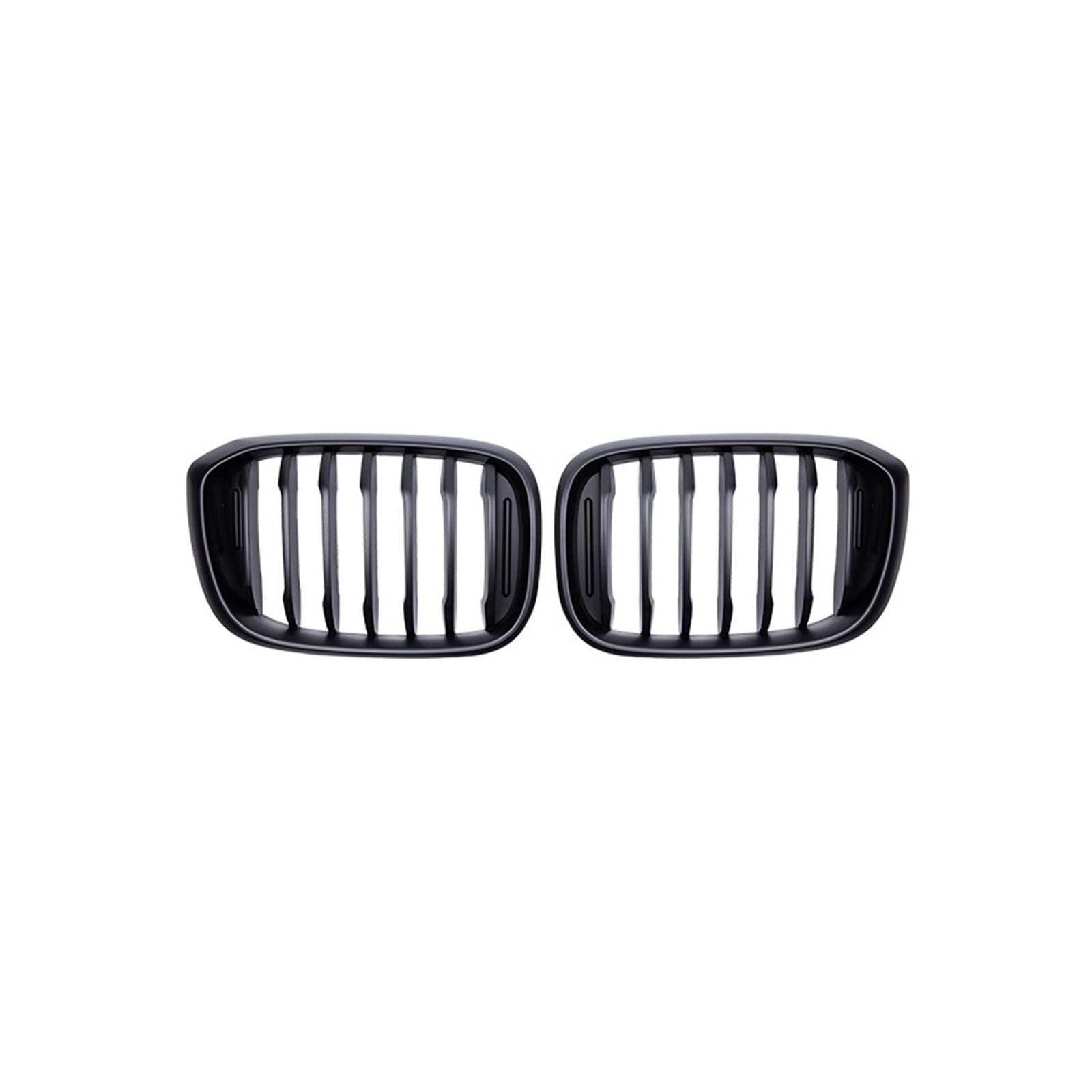 Kompatibel for BMW X3 X4 G01 G02 G08 Schwarz glänzender Kühlergrill Auto Fronthaubengitter Stoßstangennierengrill Renngrill 2018-2020 ABS Auto(Matte Black) von VEXRLUHS