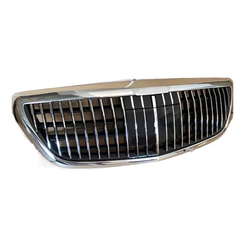 Kompatibel for Mercedes-Benz, kompatibel mit Maybach-Kühlergrill, Frontstoßstangen-Netzgrills mit ACC W222, Upgrade-Teil, Auto-Ersatzteile(With ACC) von VEXRLUHS