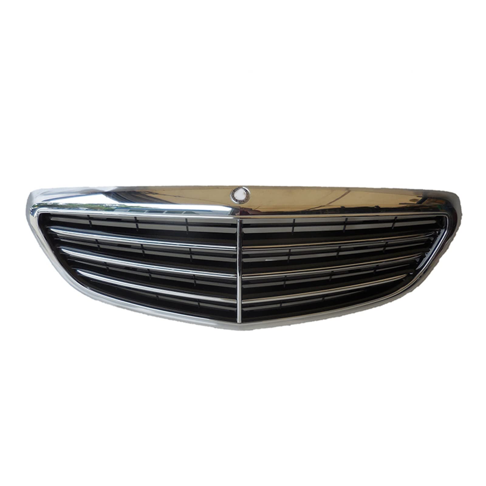 Kompatibel mit Mercedes Benz W205 C-Klasse Kühlergrill 2015-2016 Frontstoßstangennetz Ersatzteil Auto Karosseriebausatz 2058801583 2058802683 von VEXRLUHS