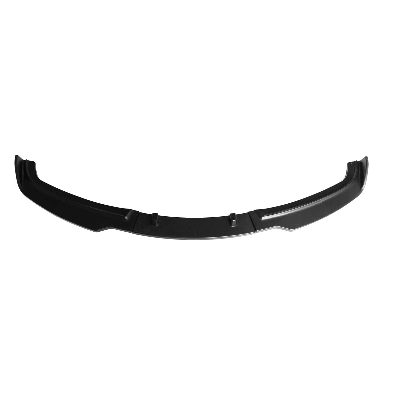 Mattschwarzer Auto-Frontspoiler, untere Spoilerlippe, Splitter, Stoßstangendiffusor, Auspuff-Auto-Kit, kompatibel mit BMW E90 4-türige Limousine 2009–2012 von VEXRLUHS