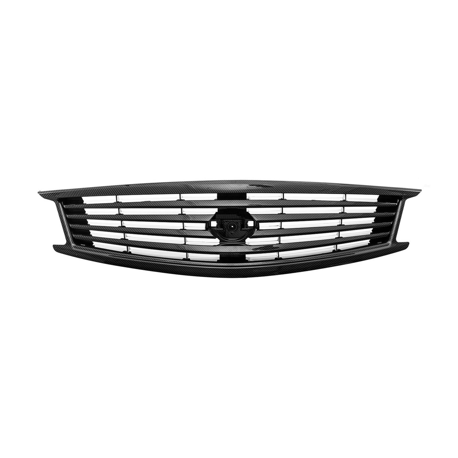 Neuer Kühlergrill for die Frontstoßstange, kompatibel mit Infiniti G37 2010–2013, G25 2011–2012, Q40 2015, 4-türige Limousine, Frontgrill, Renngrill(Carbon Fiber Look) von VEXRLUHS