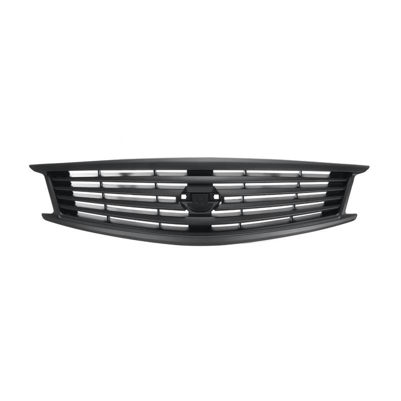 Neuer Kühlergrill for die Frontstoßstange, kompatibel mit Infiniti G37 2010–2013, G25 2011–2012, Q40 2015, 4-türige Limousine, Frontgrill, Renngrill(Matte Black) von VEXRLUHS