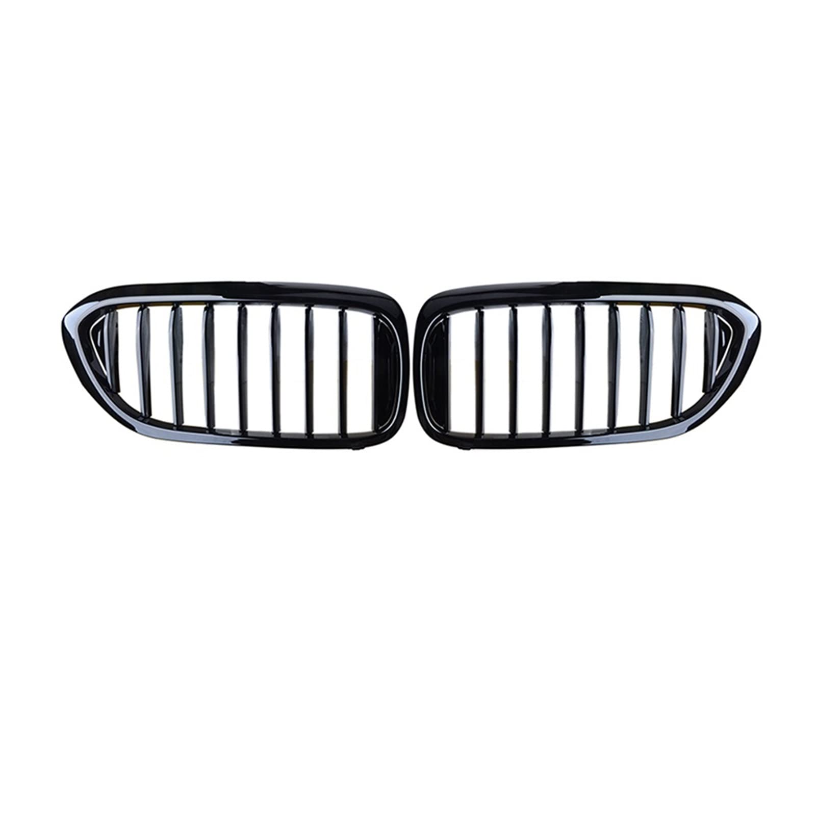 Niere Kühlergrill Front Stoßstange Racing Grill Kompatibel for BMW 5 Series G30 G38 525I 530I 540I 550I 2017-2020 Leistung Stil ersatz(Horizontal bar) von VEXRLUHS