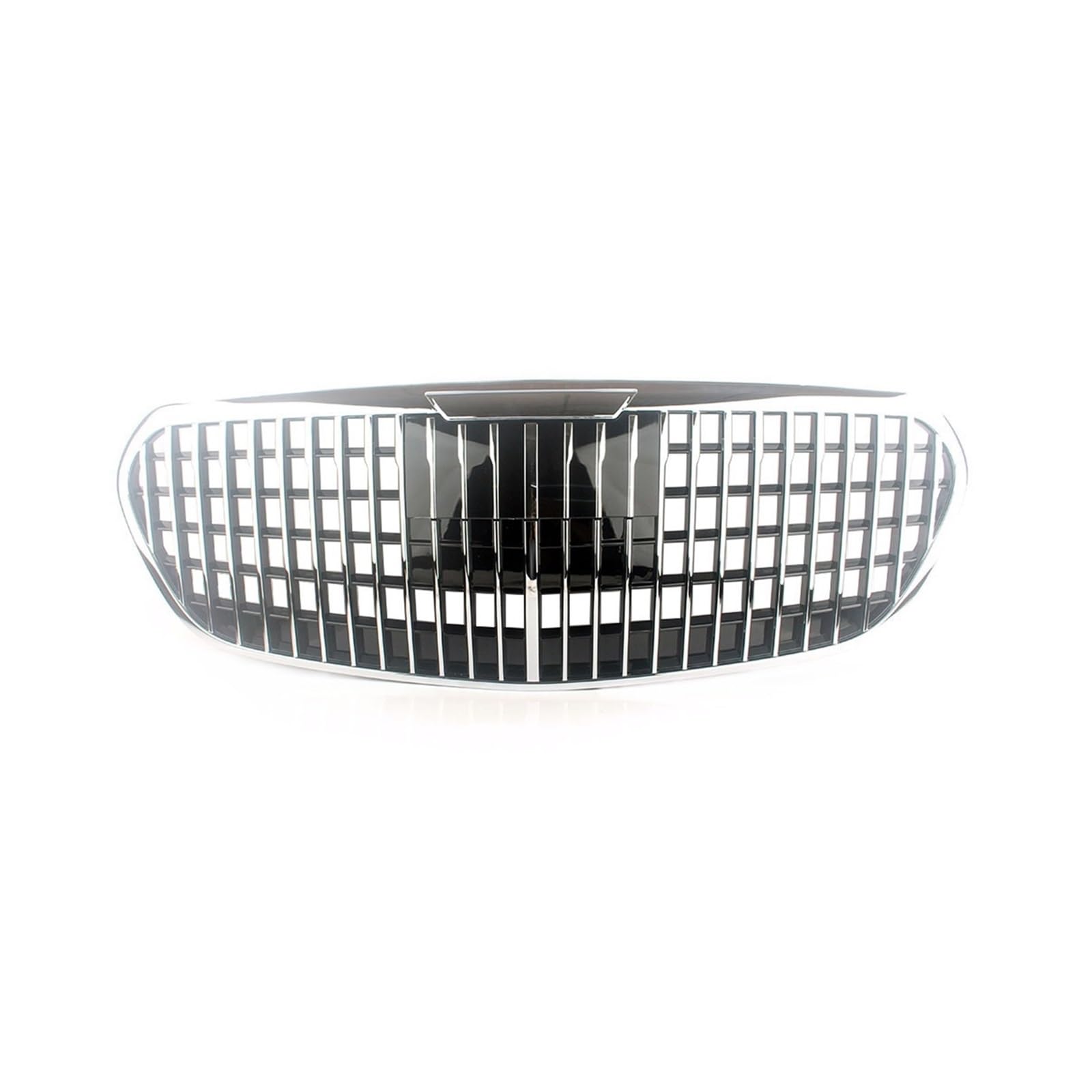 Vorne Racing Facelift Grille Oberen Grill Kompatibel for Mercedes-Benz W223 S-Klasse 2021 2022 Kompatibel for Maybach Stil(WIthout Camera Hole) von VEXRLUHS