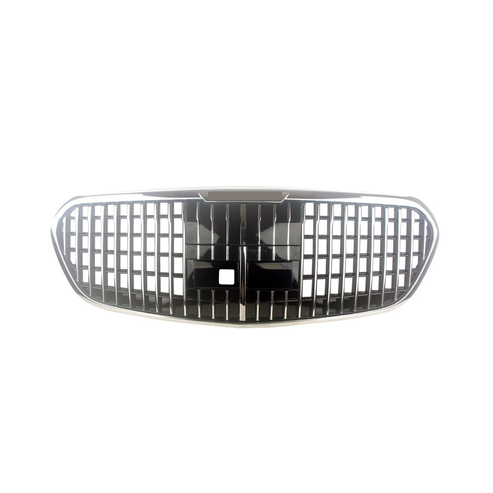 Vorne Racing Facelift Grille Oberen Grill Kompatibel for Mercedes-Benz W223 S-Klasse 2021 2022 Kompatibel for Maybach Stil(With Camera Hole) von VEXRLUHS