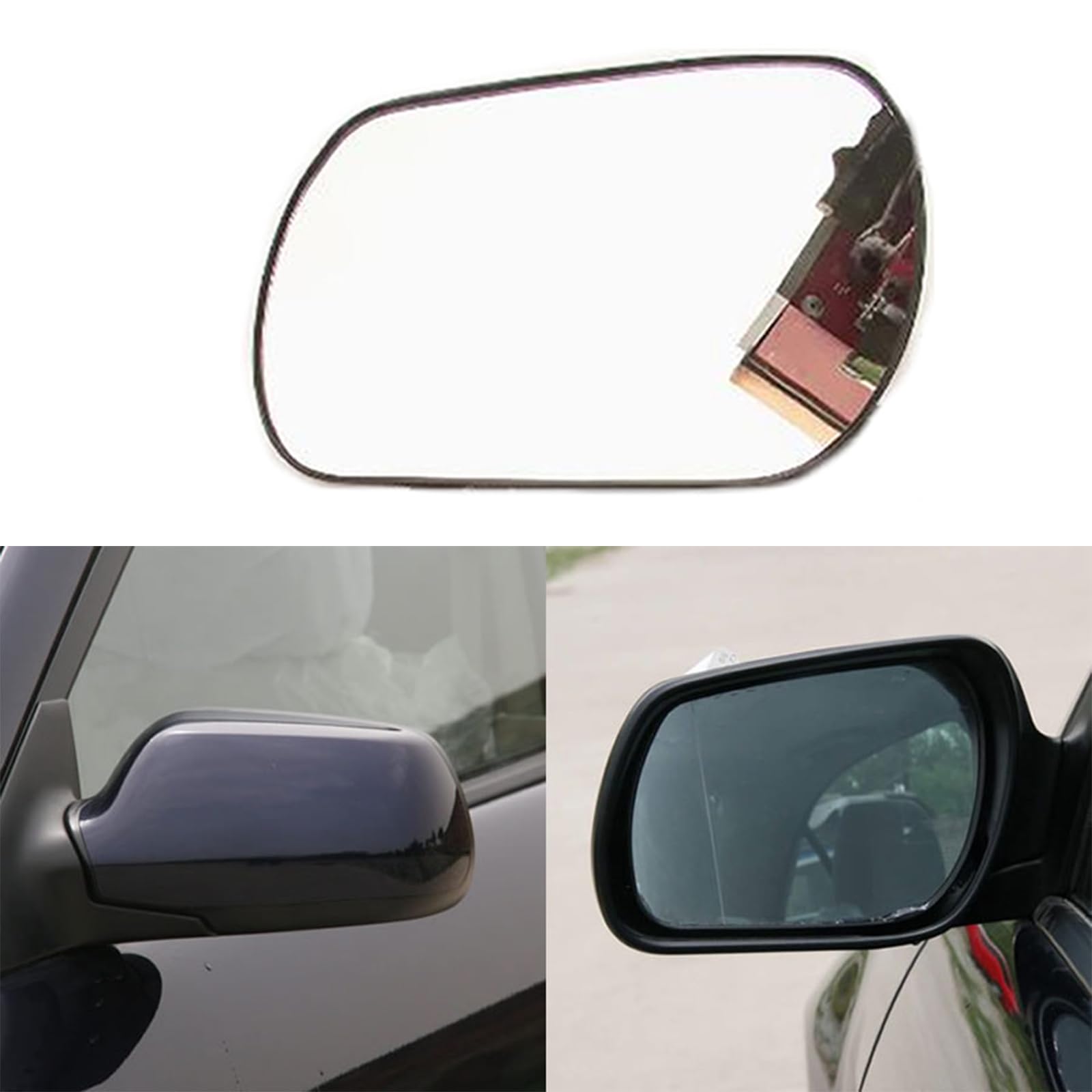 Spiegelglas Ersatz für Mazda 3 M3/M6 2006-2012, Seitenspiegel, Auto Außenspiegel Glas Ersatz, Left - Heating von VEYOLE