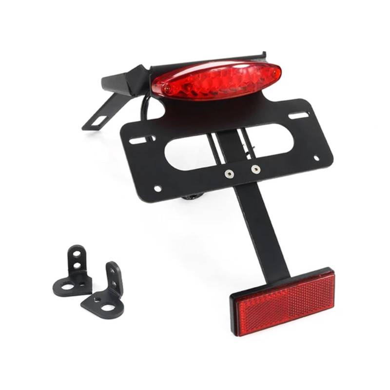 VFEBTSD Motorradzubehör Kompatibel mit 690 Enduro 690 SMC 690 SMCR Kennzeichenhalter Halterung Motorrad Fender Eliminator Kit(Red) von VFEBTSD