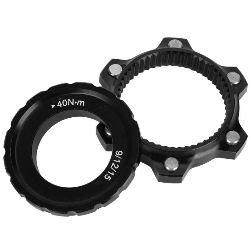 Bremsscheibe Centerlock, Fahrrad Center Lock Adapter auf 6 Loch MTB Fahrrad Fitting Adapter Scheibenbremse Boost Hub Spacer Fahrradteil von VGEBY