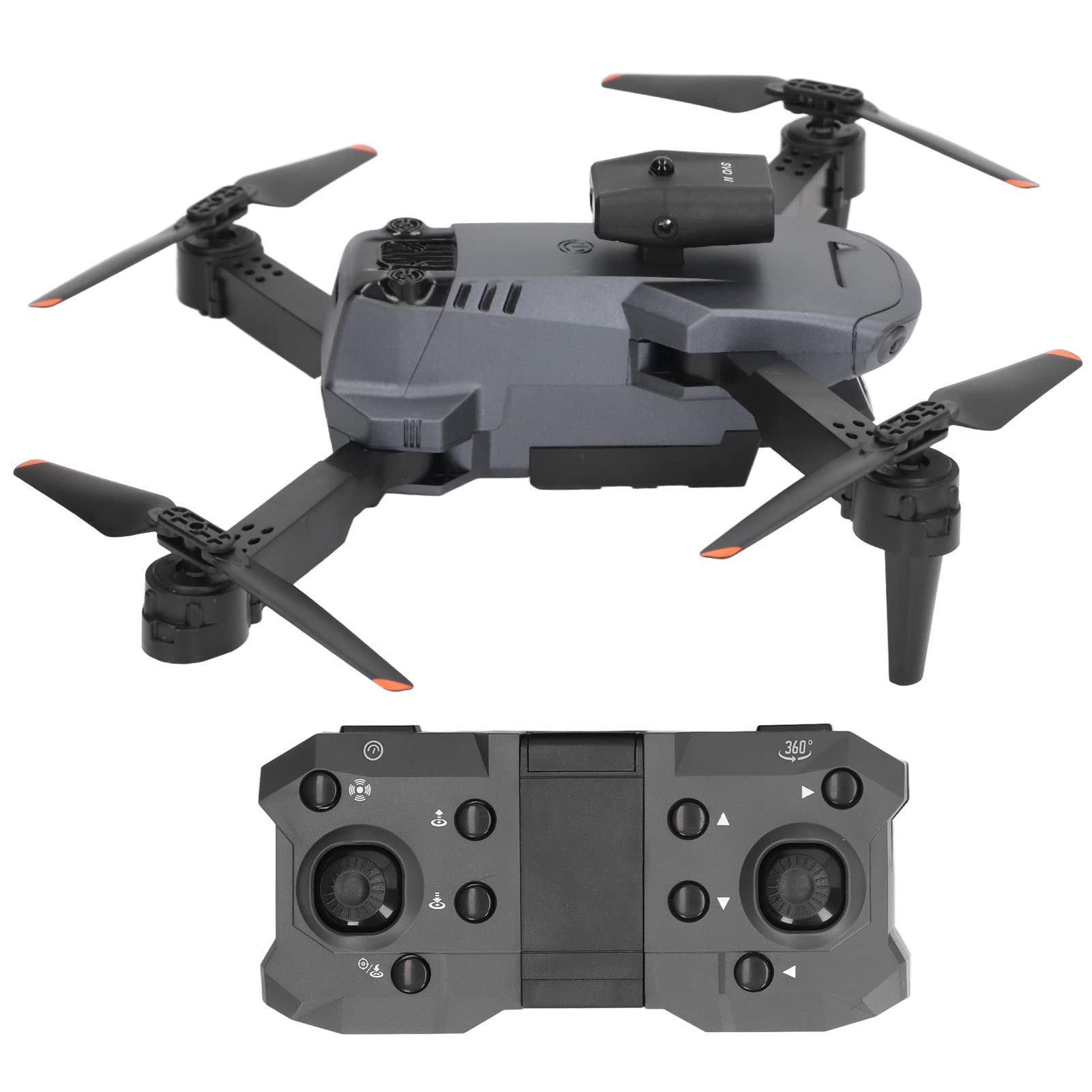 K6 Drone Faltbare 2,4 GHz Wifi Drohnen mit 4K HD Kamera RC Folding Quadcopter Hubschrauber für Erwachsene Kinder (Dreifache Batterien (im Lieferumfang enthalten)) von VGEBY