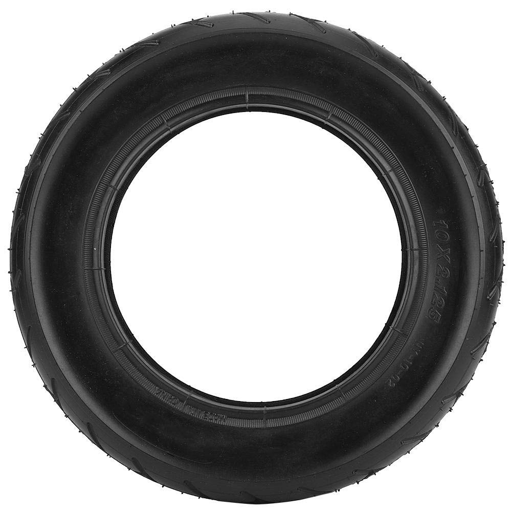 10 * 2,125 Zoll Elektroroller Reifen, schwarzer Gummi Luftreifen mit Außenschlauch für 10 Zoll Elektroroller Ersatz von WARMHAND
