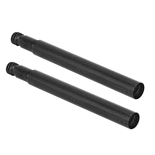 2Pcs Ventilverlängerung, 60mm Fahrrad Reifen Ventil Verlängerung Adapter Französisch Typ Fahrradschlauch Zubehör(Schwarz) von Dilwe