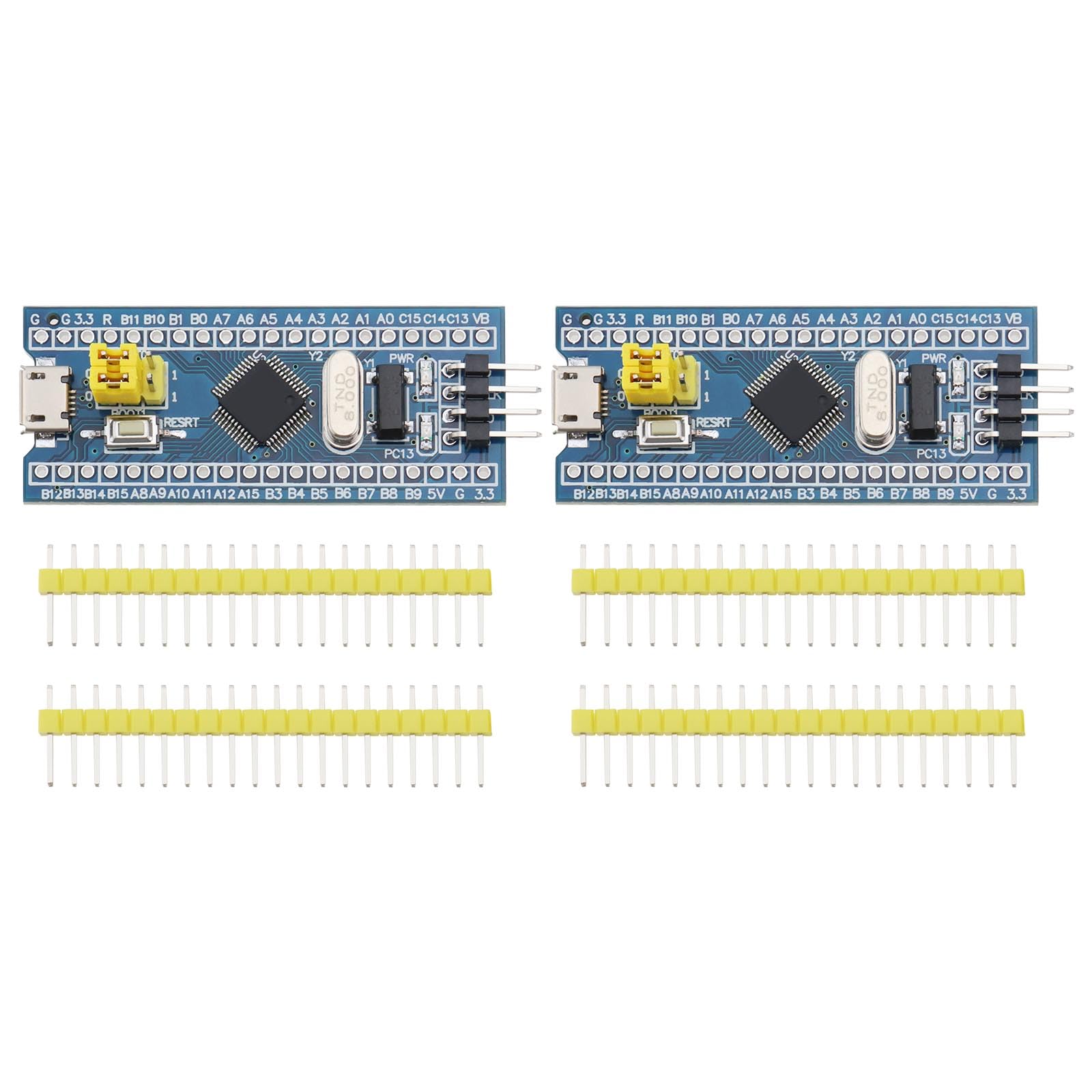 VGOL 2 Sets Entwicklungsboardmodule STM32F103C8T6 ARM Mindestsystem-Entwicklungsboardmodul Mikrocontroller-Entwicklungsboard Kompatibel mit STM32 von VGOL