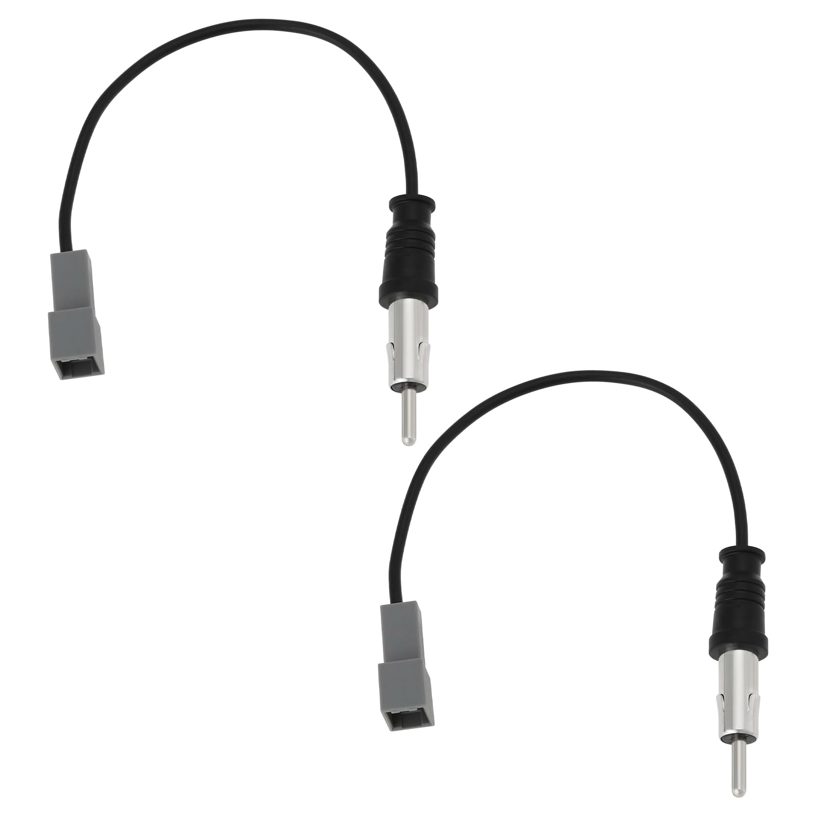 VGOL 2 Stück Radio-DIN-Antennen-Verlängerungskabel Ersatzteil Auto-Audio-CD-Stereo-Antenne DIN-Antennenadapter Kompatibel mit Hyundai 2009–2011 Kompatibel mit Kia 2007-up 17 cm von VGOL