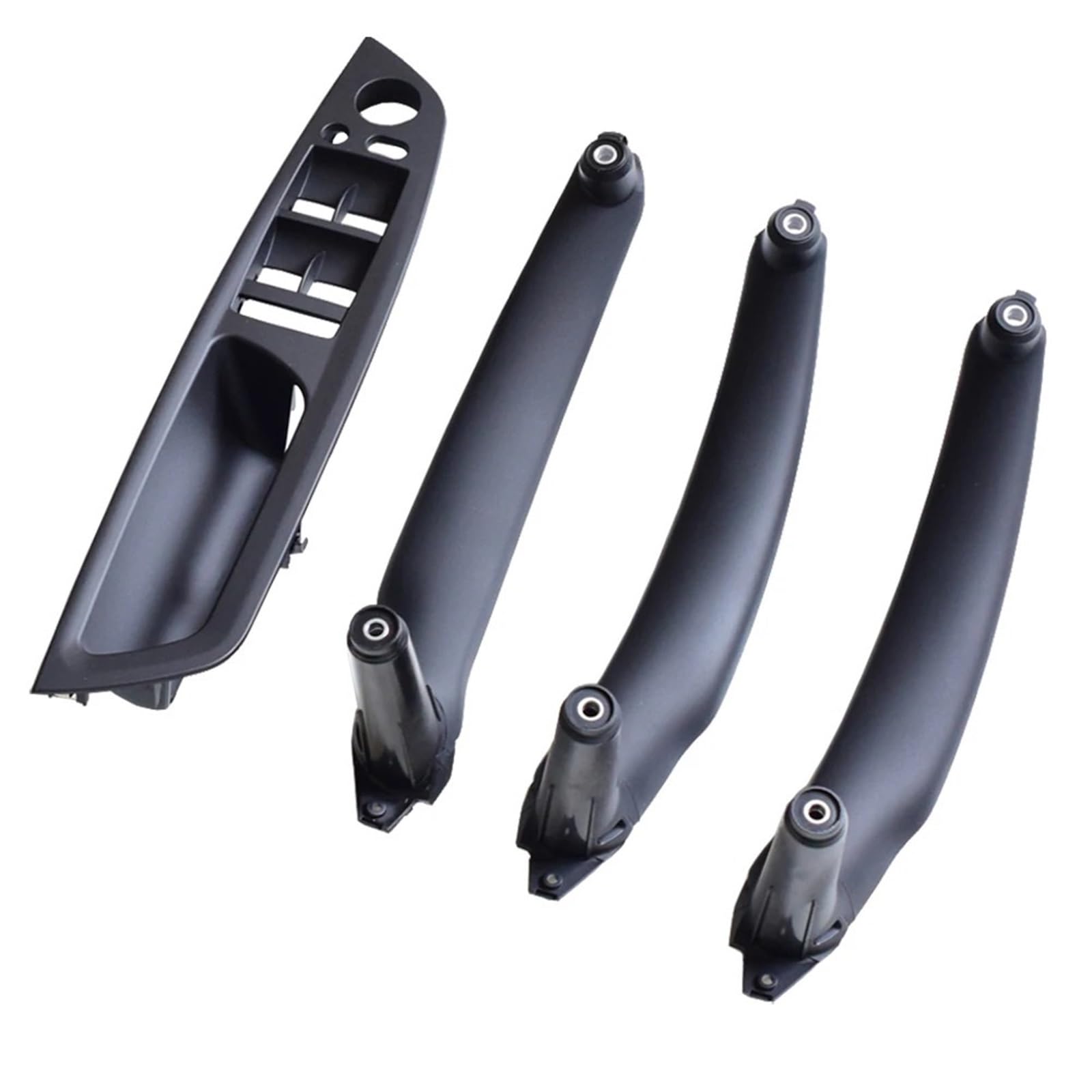 4-teiliges Set for Linke Fahrer-Türgriffe, Auto-Innenraum-Ersatzteile for BMW X5 X6 E70 E71 2007–2013, 51416969406, 51416969401 Autotürgriffe(LHD-Black-4pcs) von VHJIO