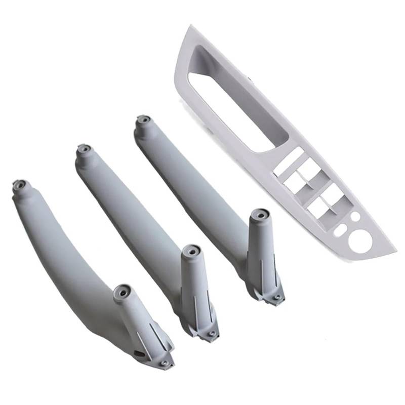 Armlehne Auto Links Vorne Fahrersitz LHD Innentürgriff Innenverkleidung Pull Trim Abdeckung for BMW E70 E71 X5 X6 2007-2014 51416975777 Autotürgriffe(LHD-Gray-4pcs) von VHJIO