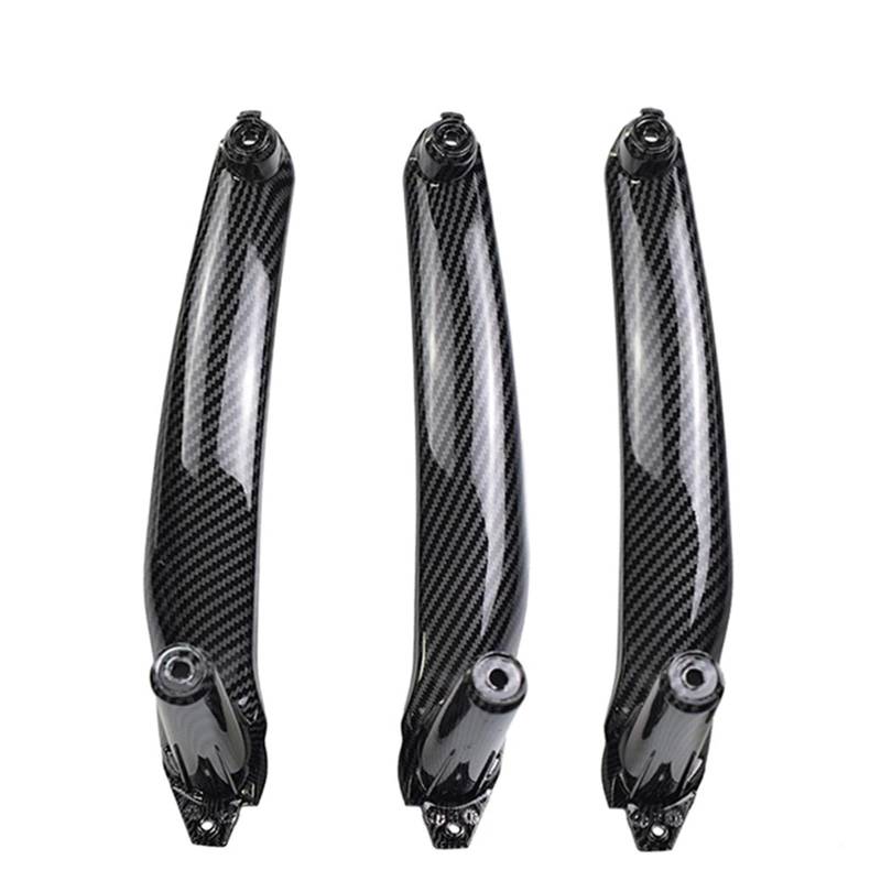 Armlehne Auto Links rechts Innentürgriff Innenverkleidung Pull Trim Cover for BMW E70 E71 X5 X6 Autotürgriffe(Carbon Fiber-LHD) von VHJIO