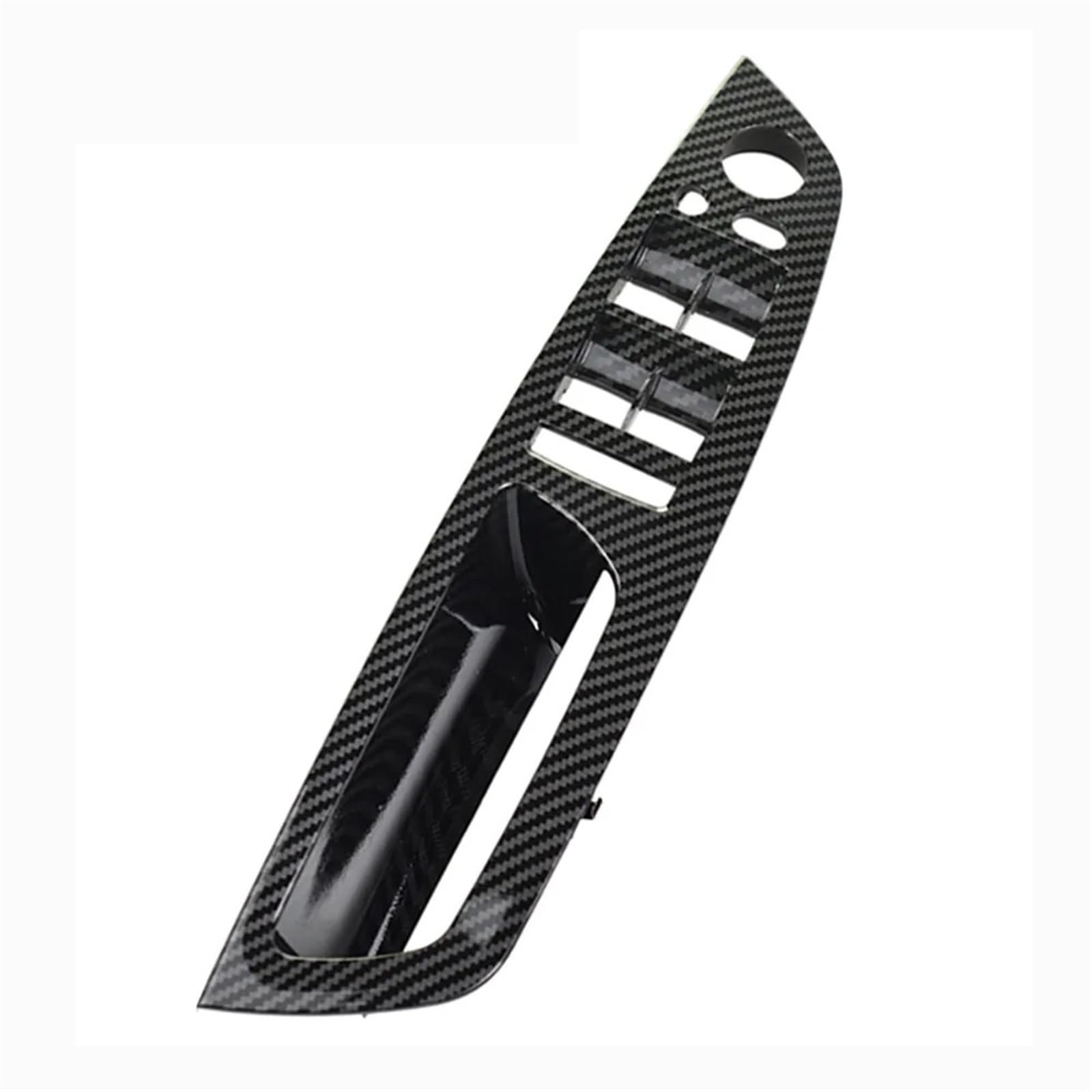 Auto Carbon Fiber ABS Innentür Armlehne Griff Links Rechts Panel Pull Trim Abdeckung for BMW E70 E71 X5 X6 2007-2012 2013 2014 Autotürgriffe(Left Driver Side) von VHJIO