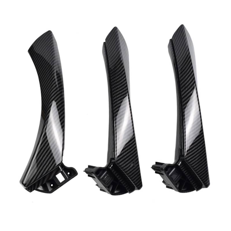 Auto Innengriff Innentür Panel Pull Trim Abdeckung Carbon Faser Links Rechts for BMW 3 Serie E90 E91 E92 316 318 320 325 328i 51417230849 Autotürgriffe(Carbon Fiber-LHD) von VHJIO