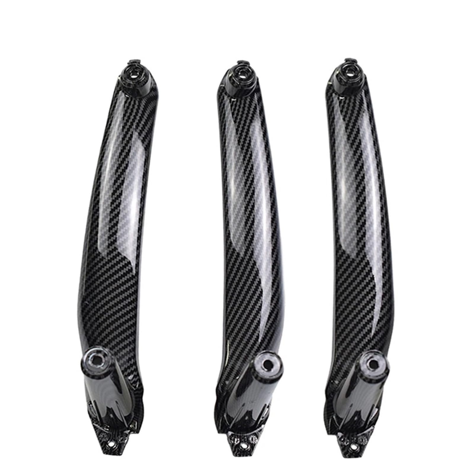 Auto Rechts Links Innere Tür Panel Griff Pull Trim Abdeckung Auto Innen Zubehör for BMW E70 X5 E71 E72 X6 2007-2013 Autotürgriffe(Carbon Fiber-LHD) von VHJIO