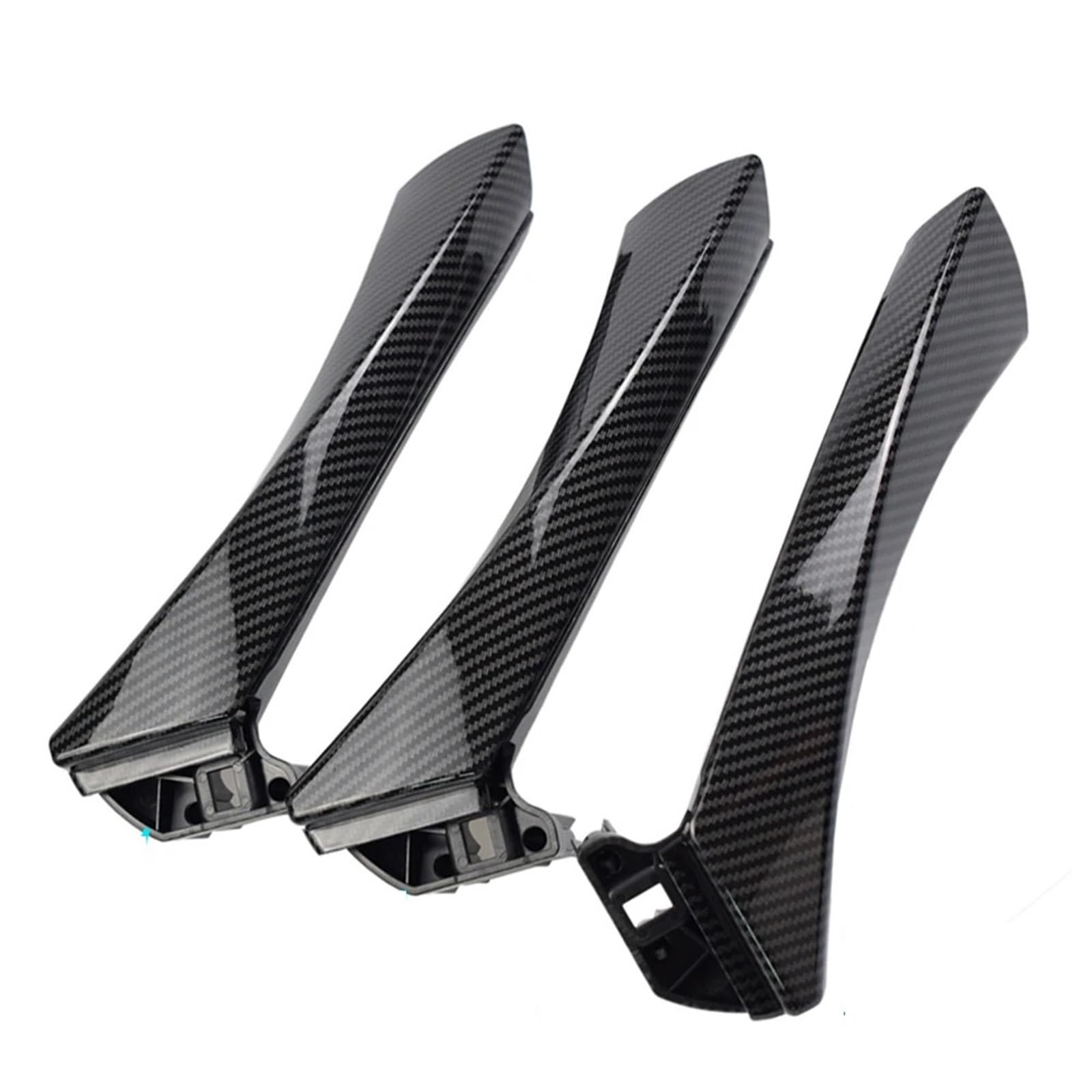 Autozubehör Kohlefaser Innentürgriff Panel Pull Trim Abdeckung for BMW 3 Serie E90 E91 E92 316 318 320 325 328i 51417230849 Autotürgriffe(Carbon Fiber-RHD) von VHJIO