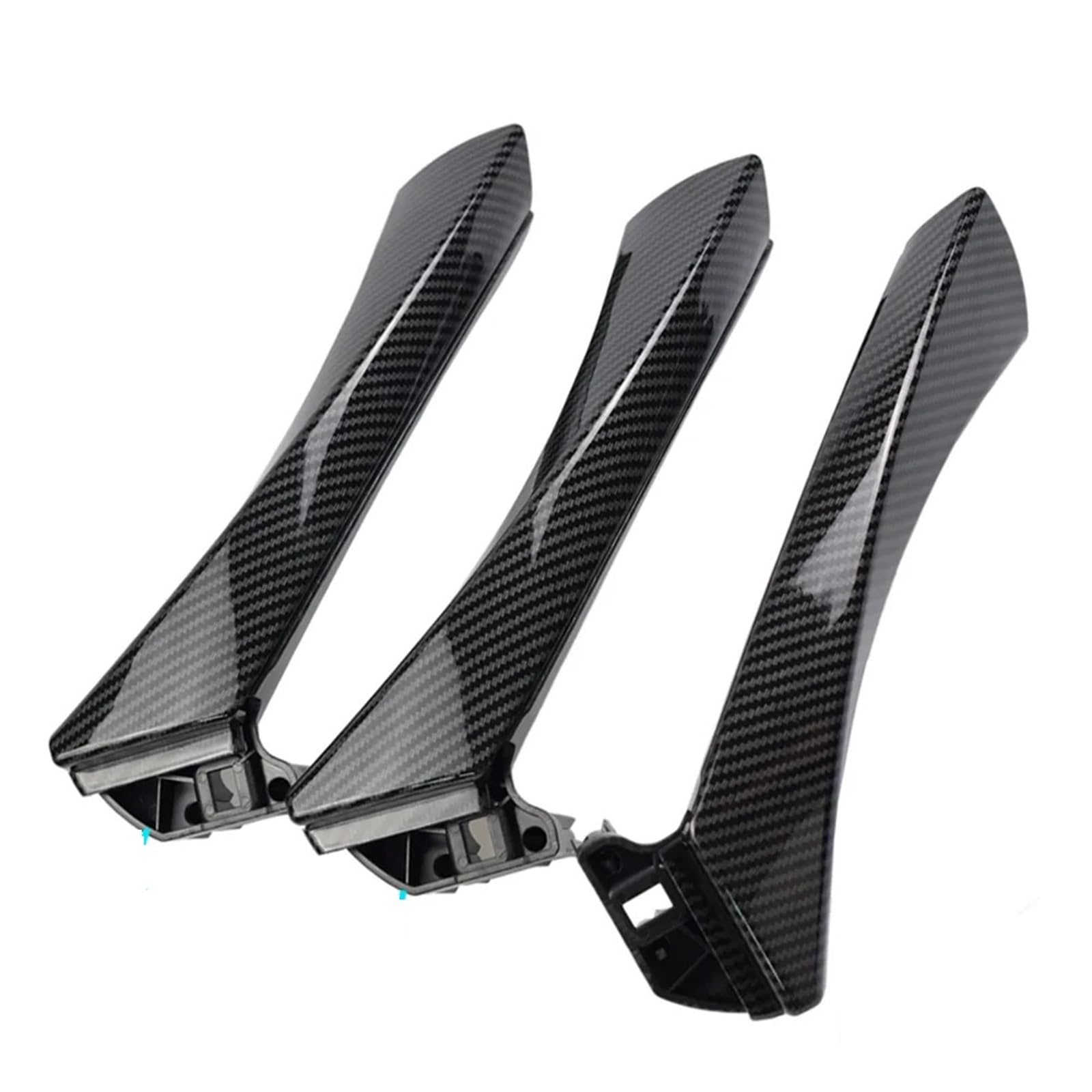 Autozubehör for BMW 3er E90 E91 E92 316 318 320 325 328i Innentüren Panel Griff Pull Trim Cover LHD RHD 51417230849 Autotürgriffe(Carbon Fiber-RHD) von VHJIO