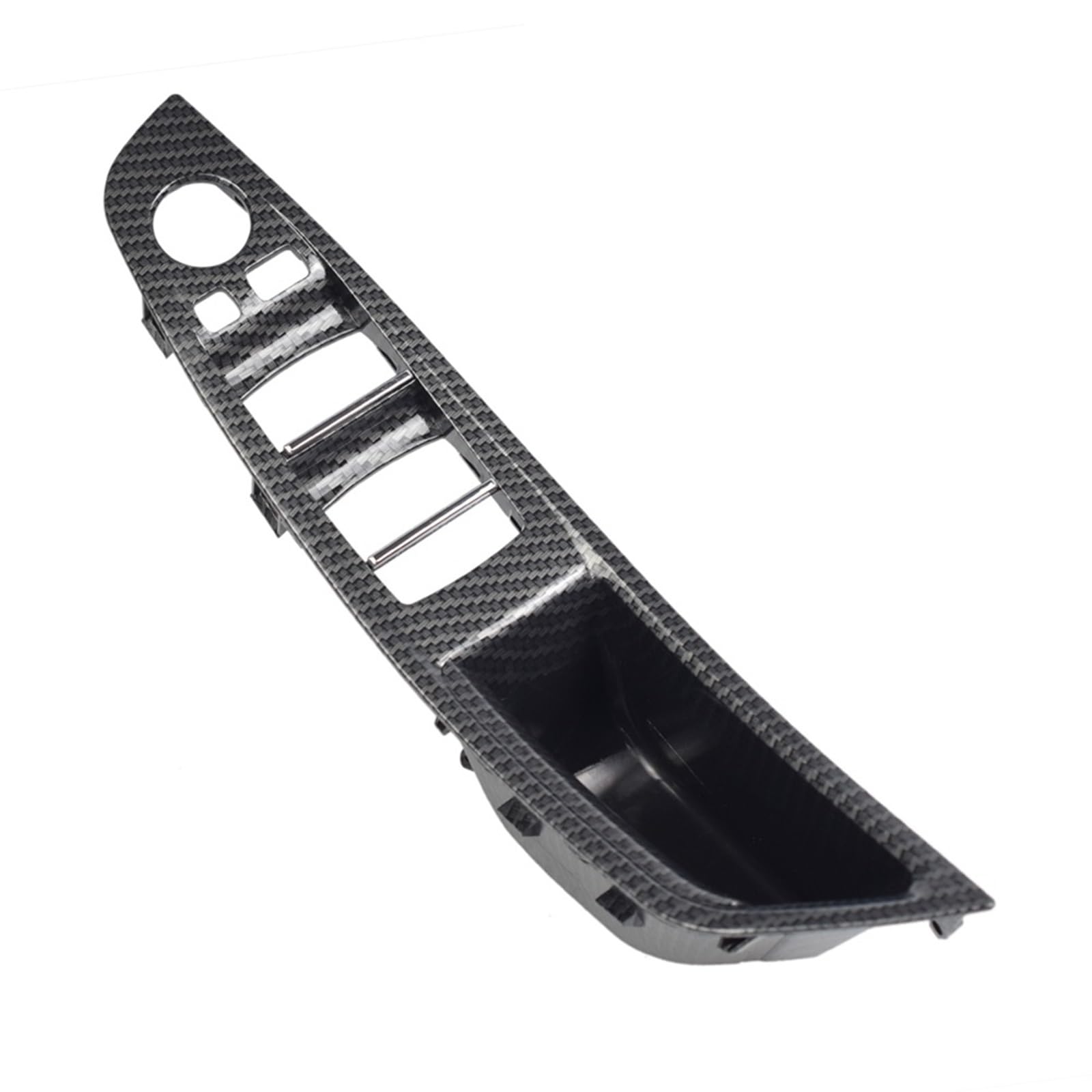 Carbon Faser LHD RHD Auto Innen Tür Griff Panel Pull Trim Abdeckung for BMW 5 Series F10 F11 F18 2010-2016 Auto Zubehör Autotürgriffe(RHD-Carbon-1PCS) von VHJIO