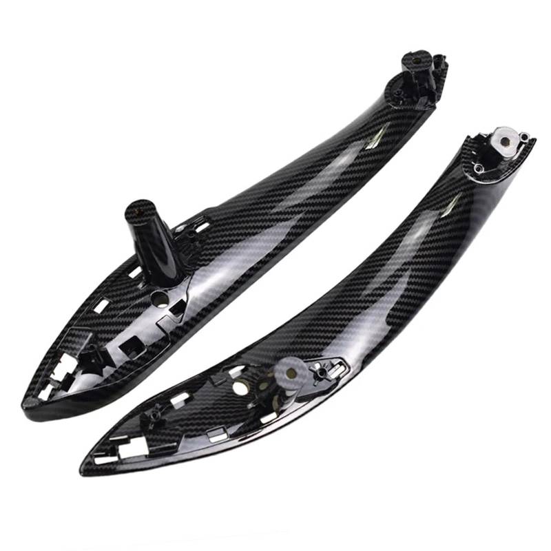 Carbon Look Auto Vorne/Hinten Auto Innen Tür Griff Tür Trim Pull Panel Griffe for BMW F30 f35 F80 F31 F32 F34 2012-2018 Autotürgriffe(CarbonF-2Pcs-Rear) von VHJIO