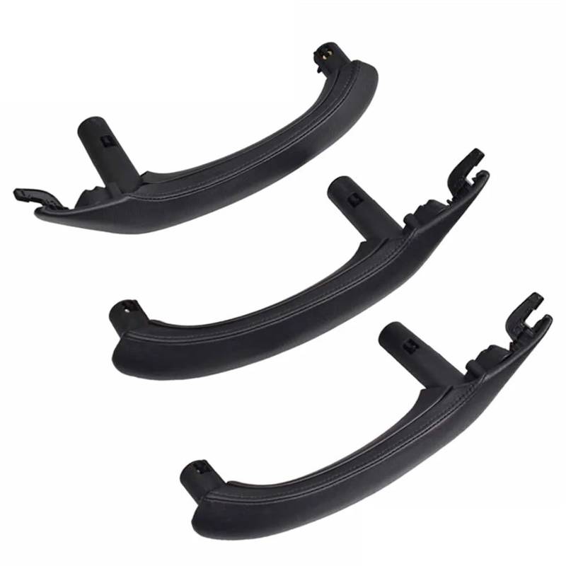 LHD RHD Auto Vorne Links Tür Innengriff Pull Trim Tür Innenverkleidung Griff for BMW X3 F25 X4 F26 2011-2017 Auto Zubehör 51417248502 Autotürgriffe(LHD Black 3pcs) von VHJIO