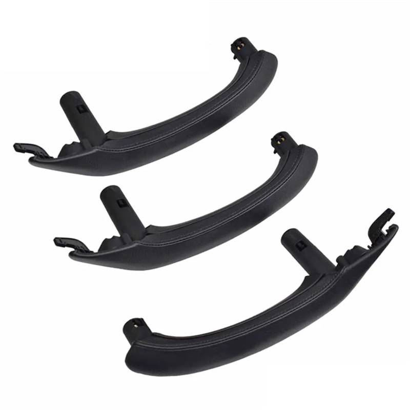 LHD RHD Auto Vorne Links Tür Innengriff Pull Trim Tür Innenverkleidung Griff for BMW X3 F25 X4 F26 2011-2017 Auto Zubehör 51417248502 Autotürgriffe(RHD Black 3pcs) von VHJIO