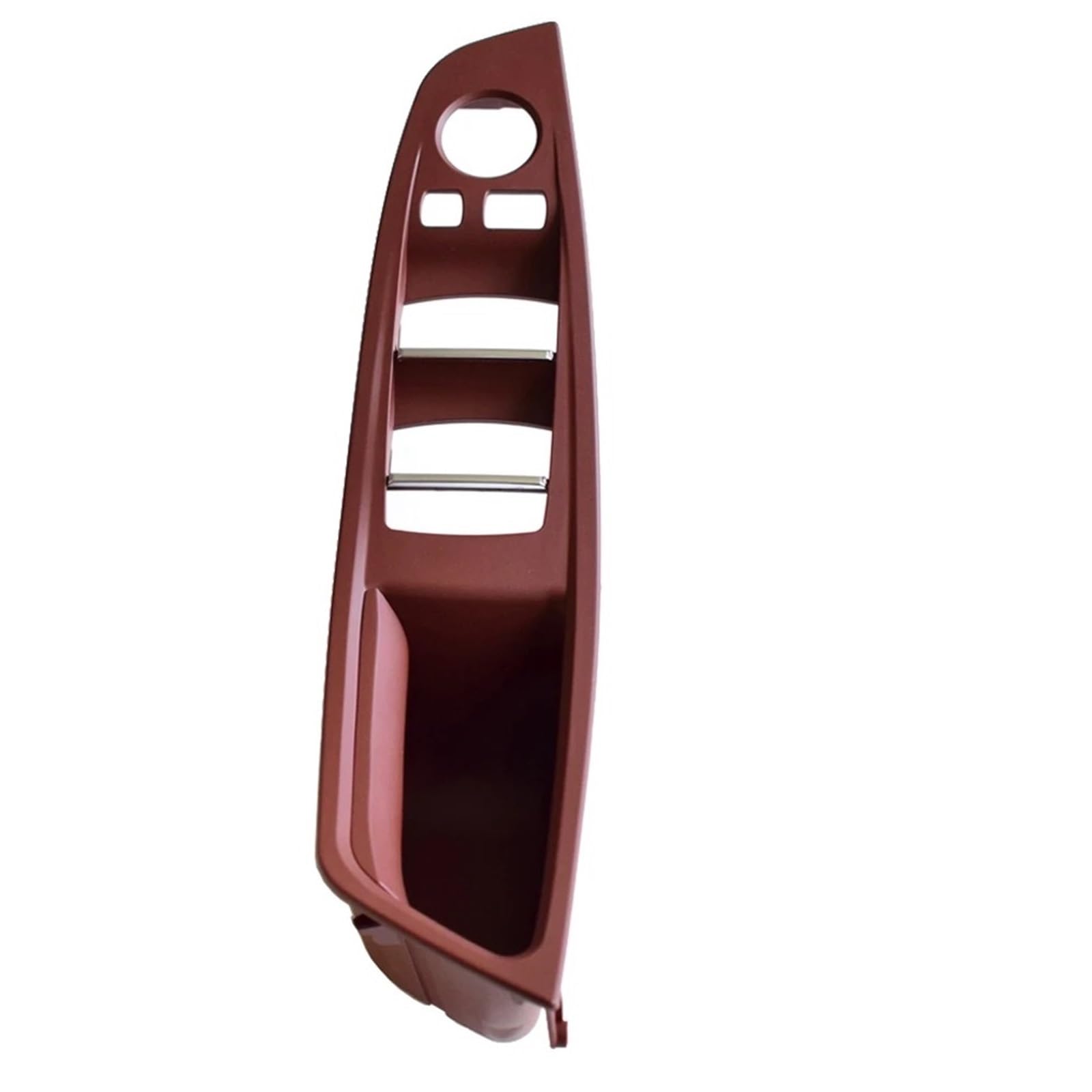 Rechtslenker RHD Passend for BMW 5 Serie F10 F11 520 525 Grau Beige Schwarz Auto-Innentürgriff Innentürverkleidung Zugverkleidungsabdeckung 51417225851 Autotürgriffe(Wine Red-Panel) von VHJIO