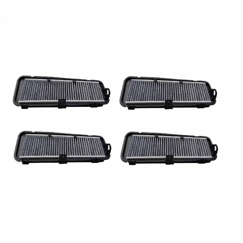 VHJIO Auto-Außenkabinenluftfilter OEM 4GD819343 4GD819429 for Audi A6 C7 2011–2019 1.8T 2.0T/A7 2015–2019 Modellauto-Filterzubehör Innenraumfilter(4 Pack B Style) von VHJIO