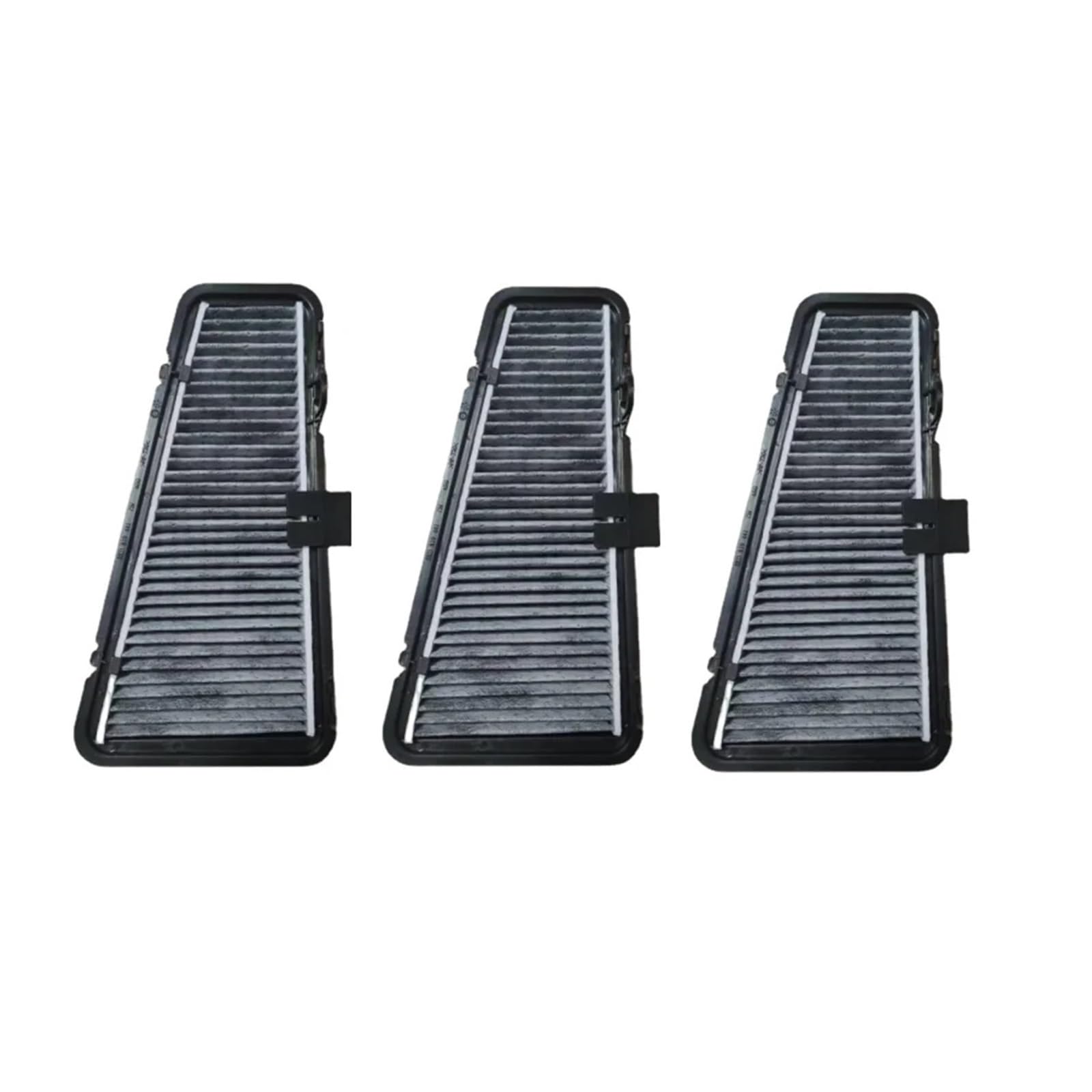 VHJIO Auto-Innenraumluftfilter OEM 8KD819439 8KD819441 for Audi A4 B8 Q5 8R A5 8T 8F S5 Externer Klimaanlagenfilterkern + alleiniges Gitter Innenraumfilter(3 pcs Set B Style) von VHJIO