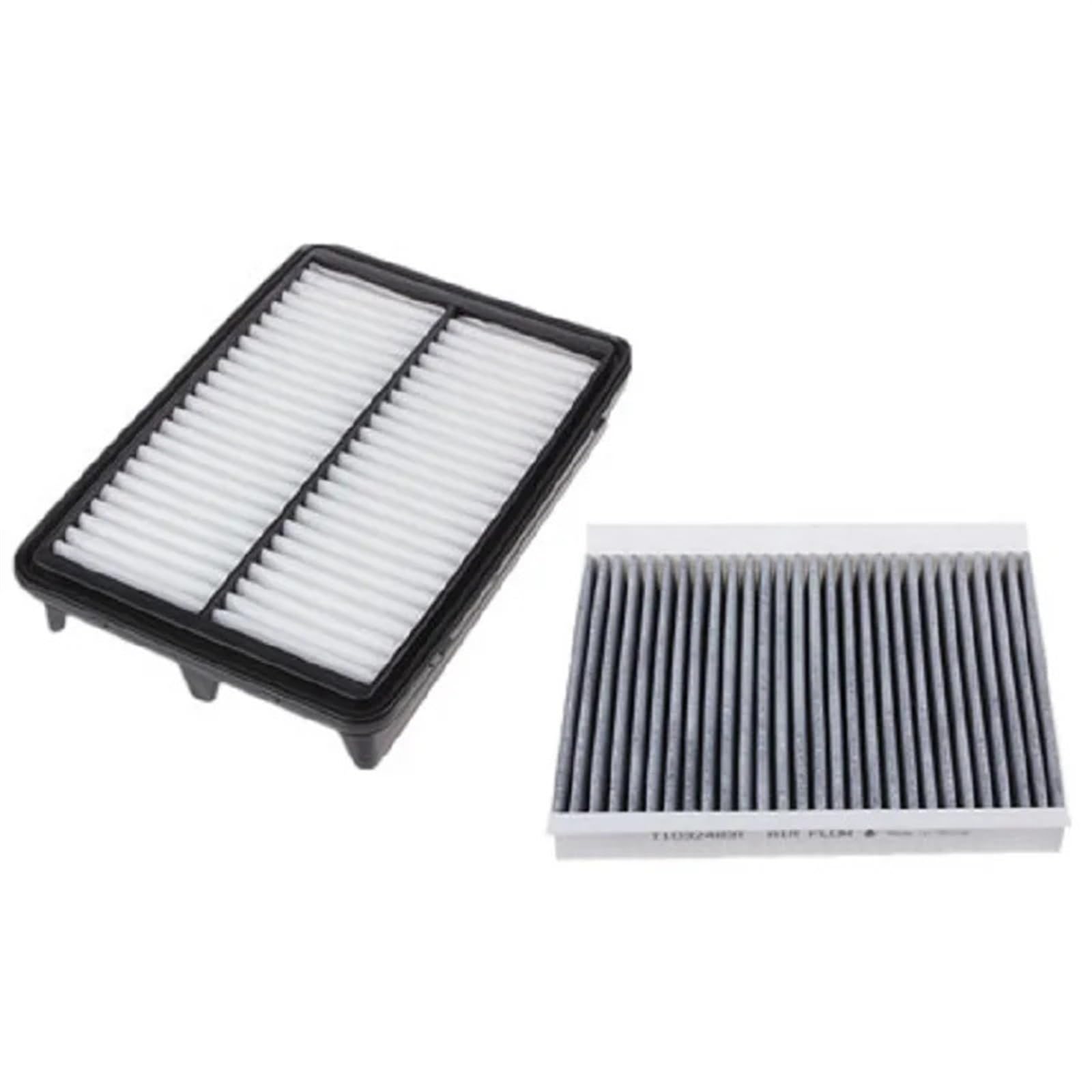 VHJIO Auto-Klimaanlagenfilter-Set for Chery Tiggo5X 7 8 Tiggo4 Tiggo5 Tiggo7 Tiggo8 1.5T T15-1109111 T21-810701 Innenraumfilter(Black) von VHJIO