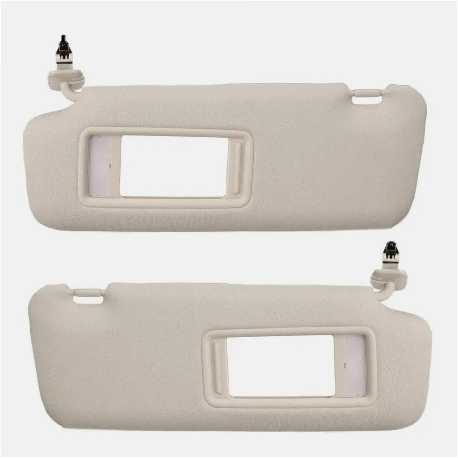 VHJIO Auto-Sonnenblende, grau, beige, Linke Seite, rechte Seite, Fahrerseite, Beifahrerseite, for Mazda, for CX9 CX-9 2010 2011 2012 2013 2014 2015 Sonnenblenden(Beige Left and Right) von VHJIO