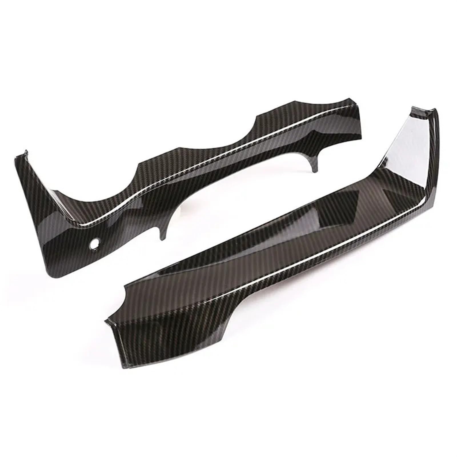 VHJIO Auto Styling Carbon Fiber Texture Lenkrad Armaturenbrett Panel Abdeckung Rahmen Trim, for Mercedes Benz, for C Klasse W204 2011 2012 2013 Auto-Lenkradverkleidung von VHJIO