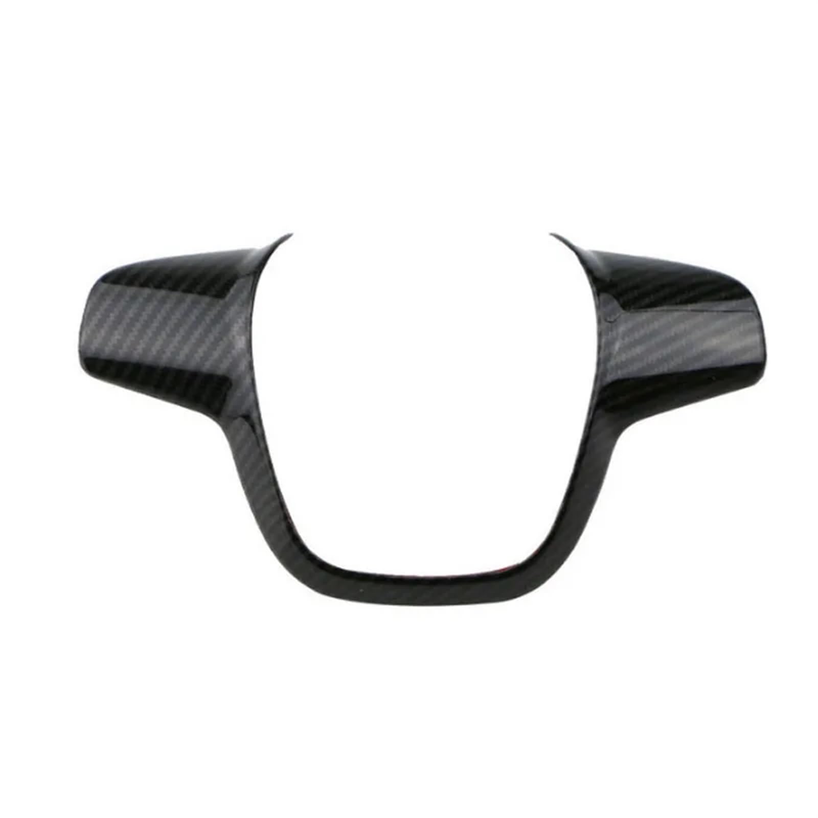 VHJIO Auto Styling Lenkrad Trim Abdeckung Aufkleber Dekoration Fall, for Ford, for Focus 3 MK3 Limousine Schrägheck Kuga Escape 2012 2013 2014 Auto-Lenkradverkleidung(Carbon Fiber style2) von VHJIO