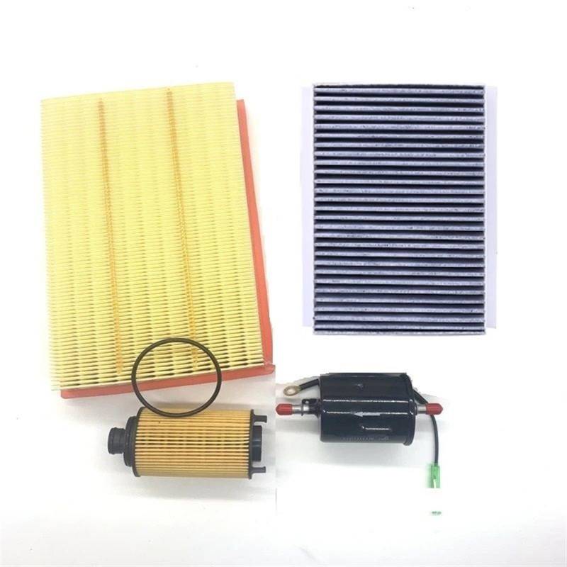 VHJIO Autofilter-Set F4J16-1012030 T11-1117110 for Chery Tiggo8 F4J16 Tiggo7 Puls1.6T Tiggo8 Pro 1.6T Motorluftfilter Ölfilter Innenraumfilter Innenraumfilter(4 Piece Set) von VHJIO