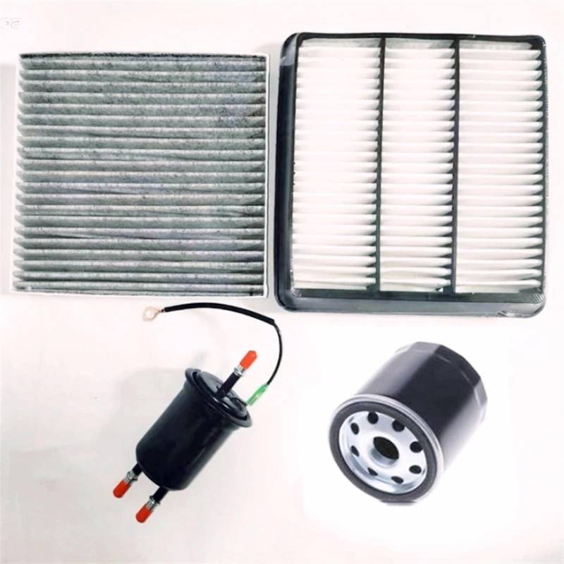 VHJIO Autofilter-Set OEM 2032007600 8022003800 for Geely BOYUE Atlas 1.8T 2.0L Motorluftfilter Kabinenfilter Ölfilter Kraftstofffilter Innenraumfilter(2.0L Filter 4 Set) von VHJIO