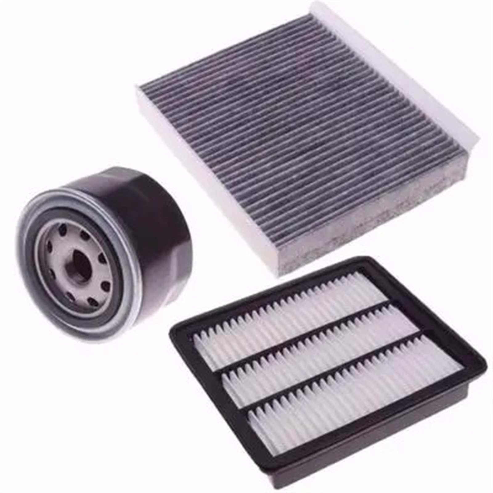 VHJIO Autofiltersätze for CHANGAN CS75 1.5T 2.0L 1.8T Luftfilter + Ölfilter + Kraftstofffilter + Klimaanlagenfilter Autoteile 1109013M01 1109190-M06 Innenraumfilter(1.5T Filter 3 Set) von VHJIO