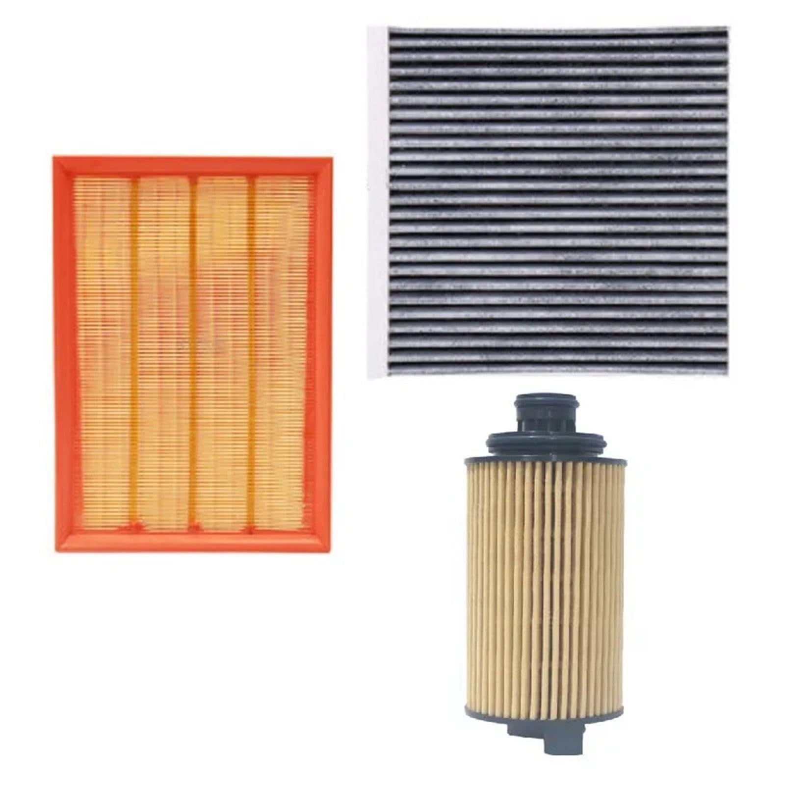 VHJIO AutoölfilterLuftfilter Kraftstoff-Klimaanlagenfilter for CHANGAN Hunter F70 1.9T Ölmotor Autocar Motorteile Innenraumfilter(Filter 3 Set) von VHJIO