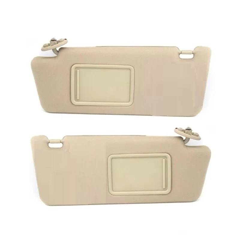 VHJIO Beige Auto-Sonnenblende, Linke Seite, rechte Seite, Fahrerseite, Beifahrerseite, for Toyota, for Tacoma 2005 2006 2007 2008 2009 2010 2011 2012 Sonnenblenden(Left and Right) von VHJIO