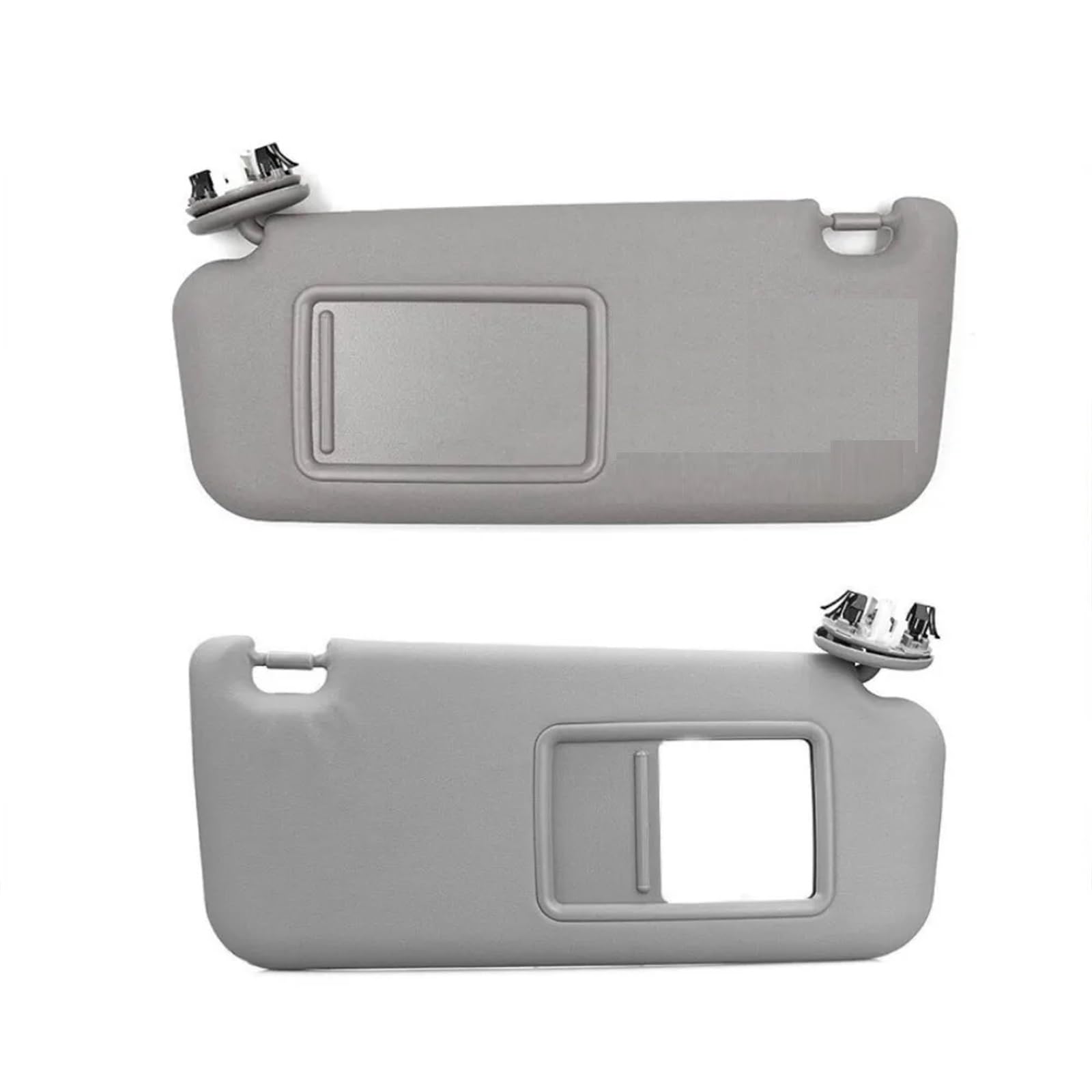 VHJIO Beige graue Auto-Sonnenblende Links rechts Fahrerseite Beifahrerseite, for Toyota, for RAV4 2006 2007 2008 2009 2010 2011 2012 Sonnenblenden(Grey Left and Right) von VHJIO