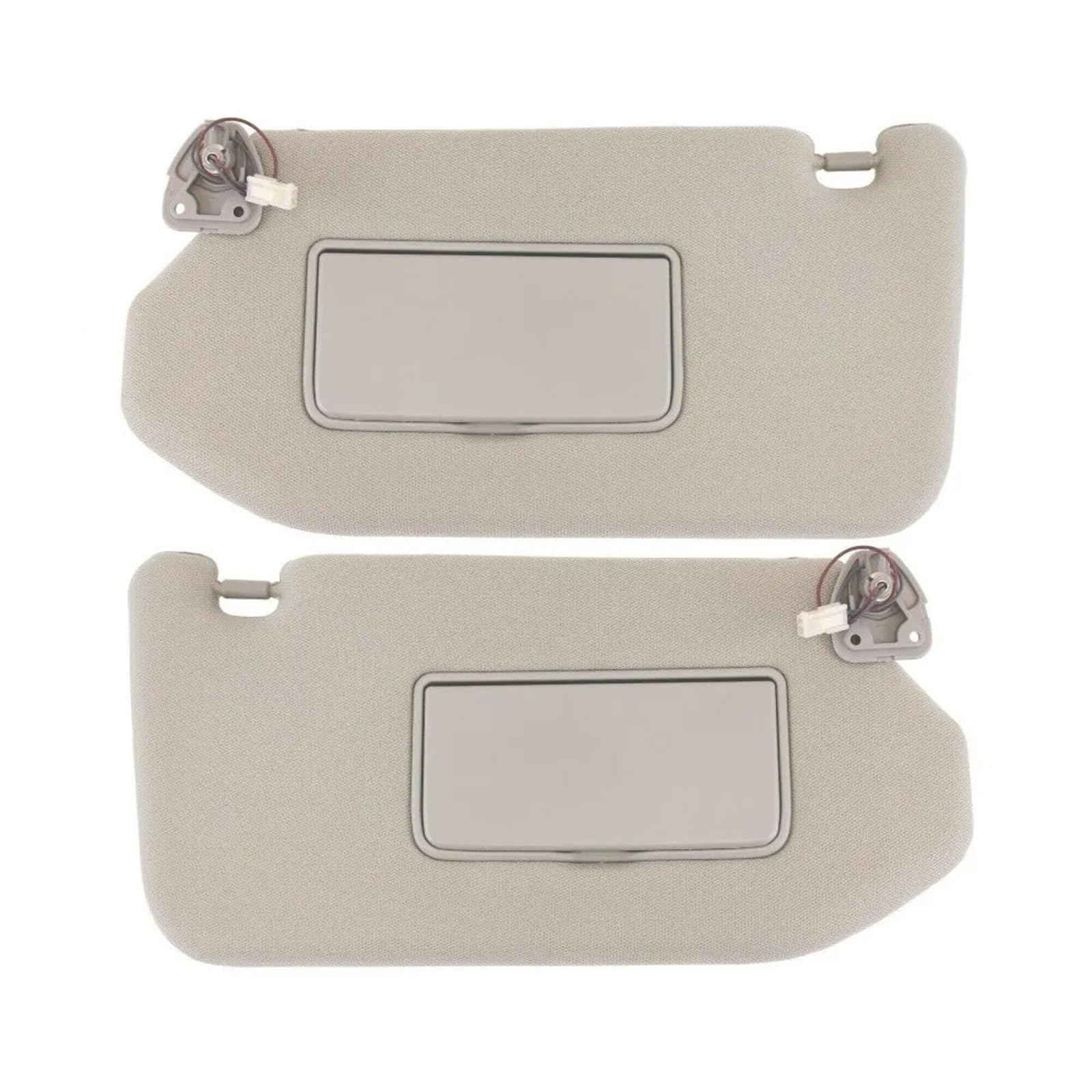 VHJIO Grau Beige Sonnenblende Fahrerseite Beifahrerseite Links rechts, for Infiniti, for QX60 2014–2017, for JX35, for Nissan, for Pathfinder 2013–2018 Sonnenblenden(Beige Left and Right) von VHJIO