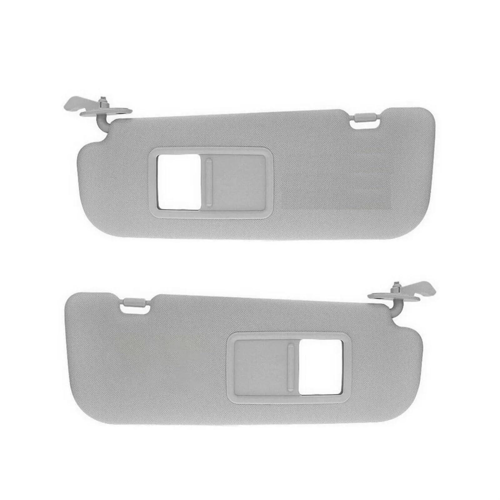 VHJIO Grau Beige Sonnenblende Links rechts Fahrerseite Beifahrerseite Auto Sonnenblende Schatten, for Hyundai, for Elantra 2011 2012 2013 2014 2015 Sonnenblenden(A Pair of Gray) von VHJIO