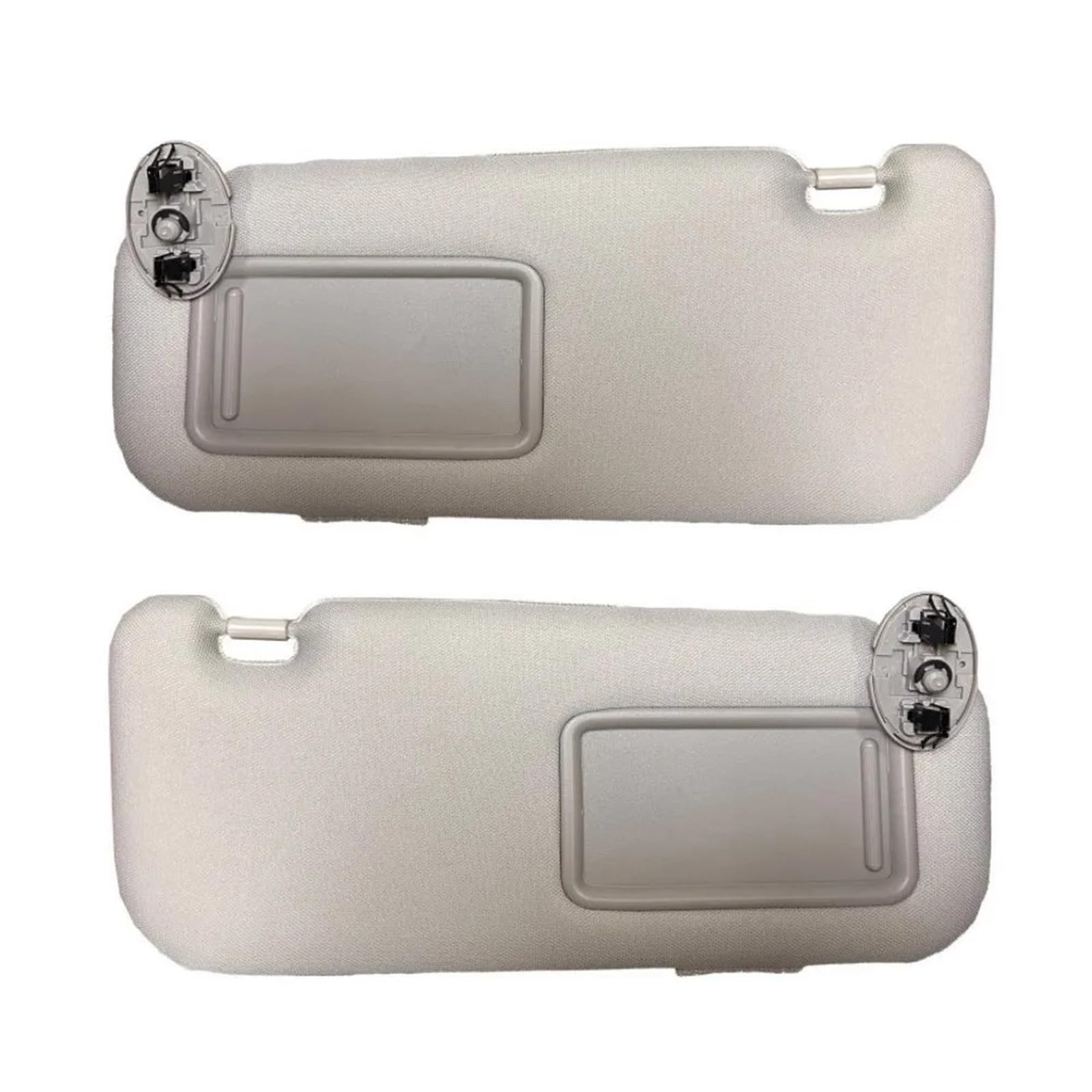 VHJIO Sonnenblende grau beige Links rechts Stoffmaterial Fahrerseite Beifahrerseite, for Toyota, for Corolla 2009 2010 2011 2012 2013 Sonnenblenden(Beige Left and Right) von VHJIO