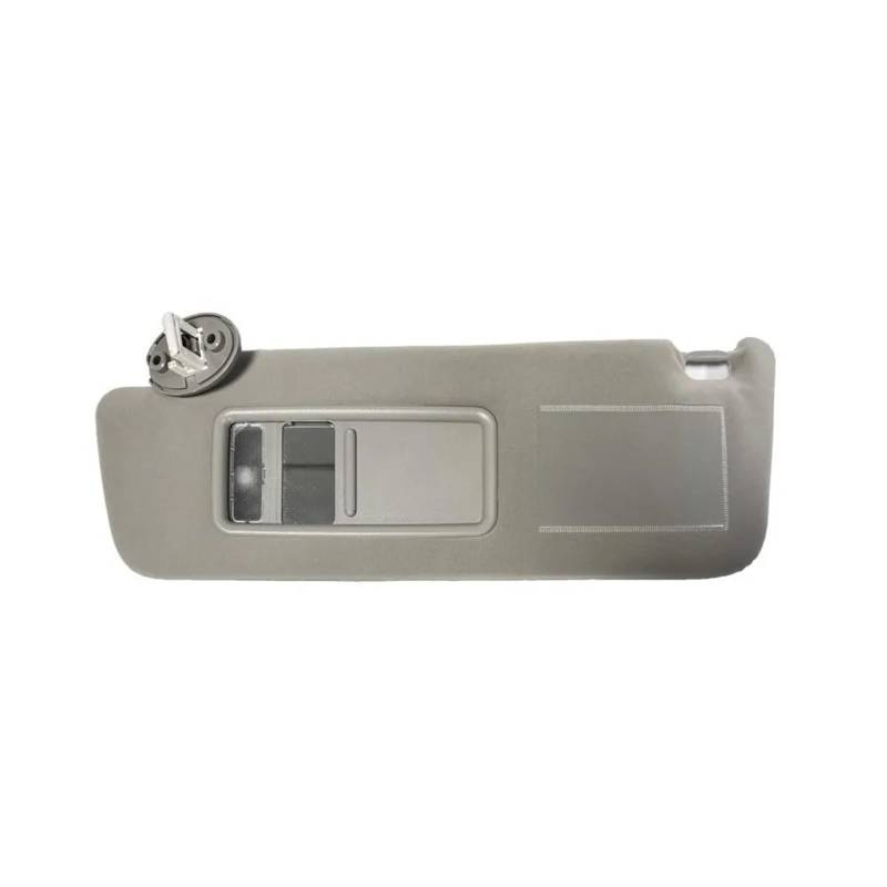 VHJIO for Toyota, for Land Cruiser J12 Auto-Sonnenblende Beige Grau Links Rechts Seite Fahrerseite 2002 2003 2004 2005 2006 2007 2008 2009 Sonnenblenden(Grey Left) von VHJIO