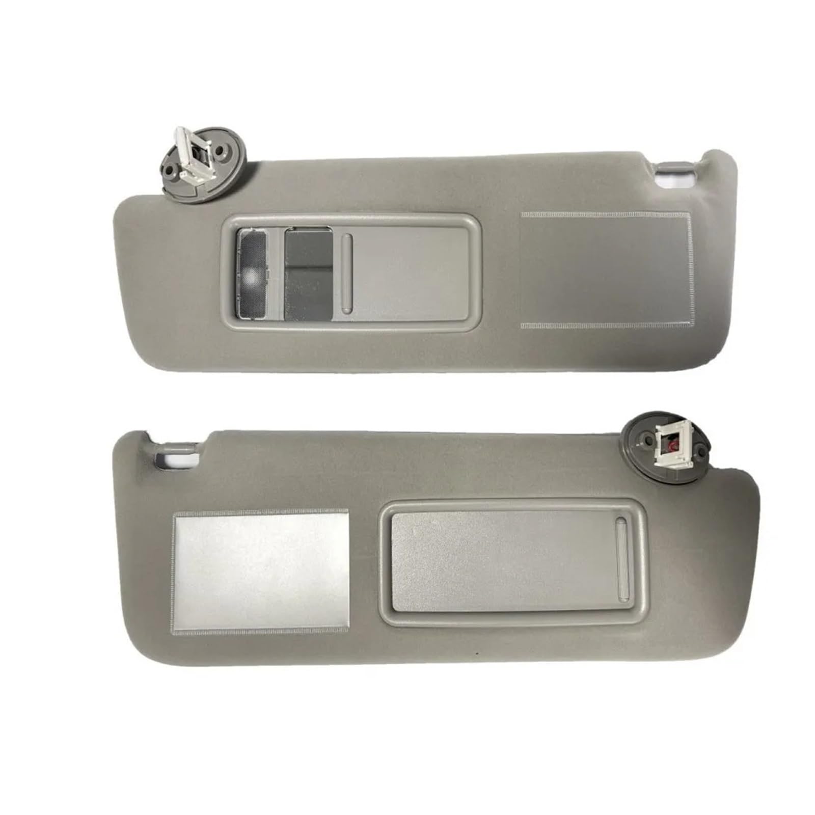 VHJIO for Toyota, for Land Cruiser J12 Auto-Sonnenblende Beige Grau Links Rechts Seite Fahrerseite 2002 2003 2004 2005 2006 2007 2008 2009 Sonnenblenden(Grey Left and Right) von VHJIO