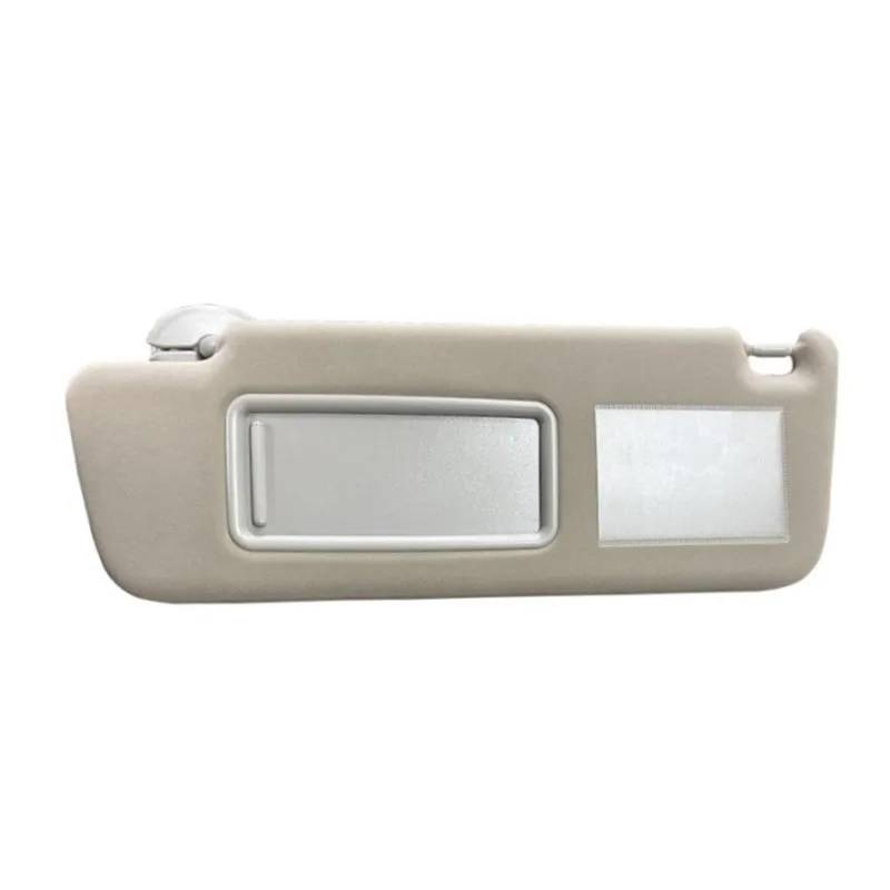 VHJIO for Toyota, for Land Cruiser J12 Sonnenblende Grau Beige Linke Seite Rechte Seite Fahrerseite Beifahrerseite 2002 2003 2004 2005 2006-2009 Sonnenblenden(Beige Left) von VHJIO